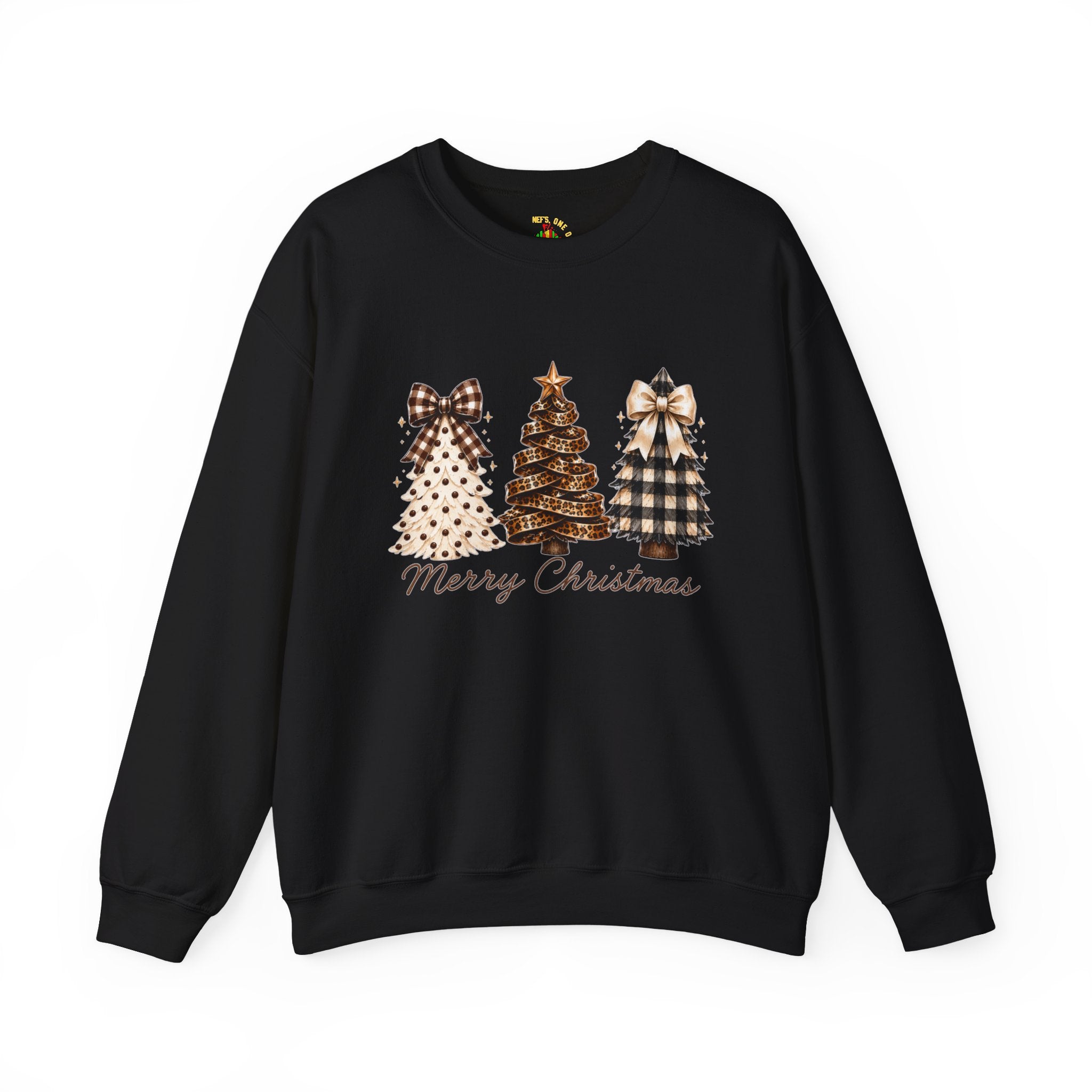Merry Christmas Christmas Tree Crewneck Sweatshirt