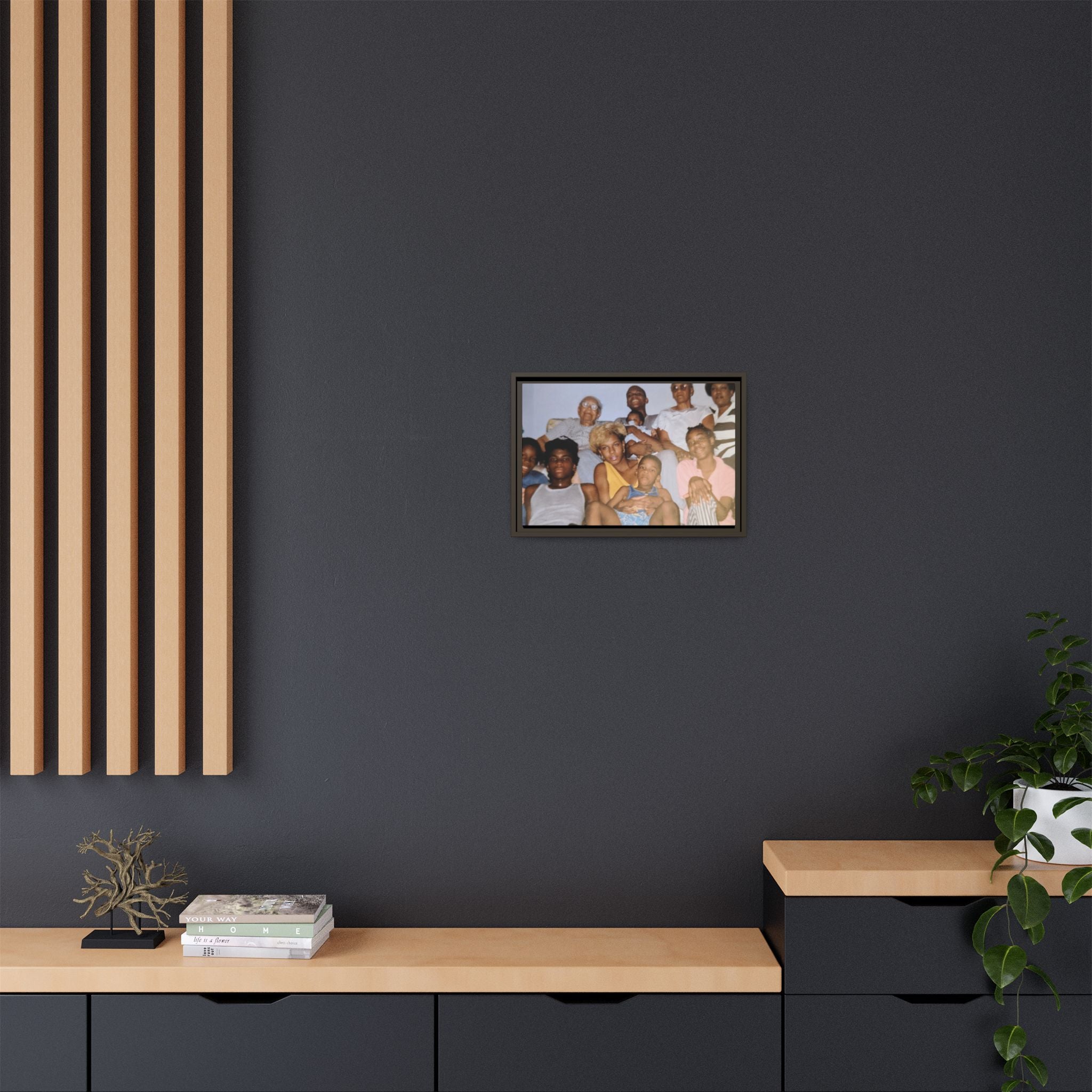 Ccustomizable Framed Canvas — Horizontal Matte Wall Art