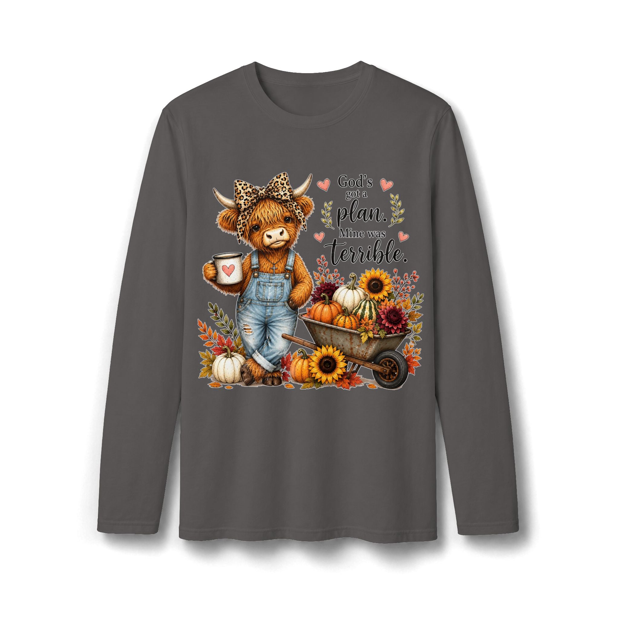 God’s Got a Plan Gingerbread Christmas Long Sleeve T-Shirt