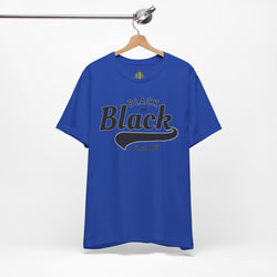 Vintage Style Unisex Jersey Tee - Black Since 1865, Retro T-Shirt, Casual Wear, Gift Idea, Everyday Fashion