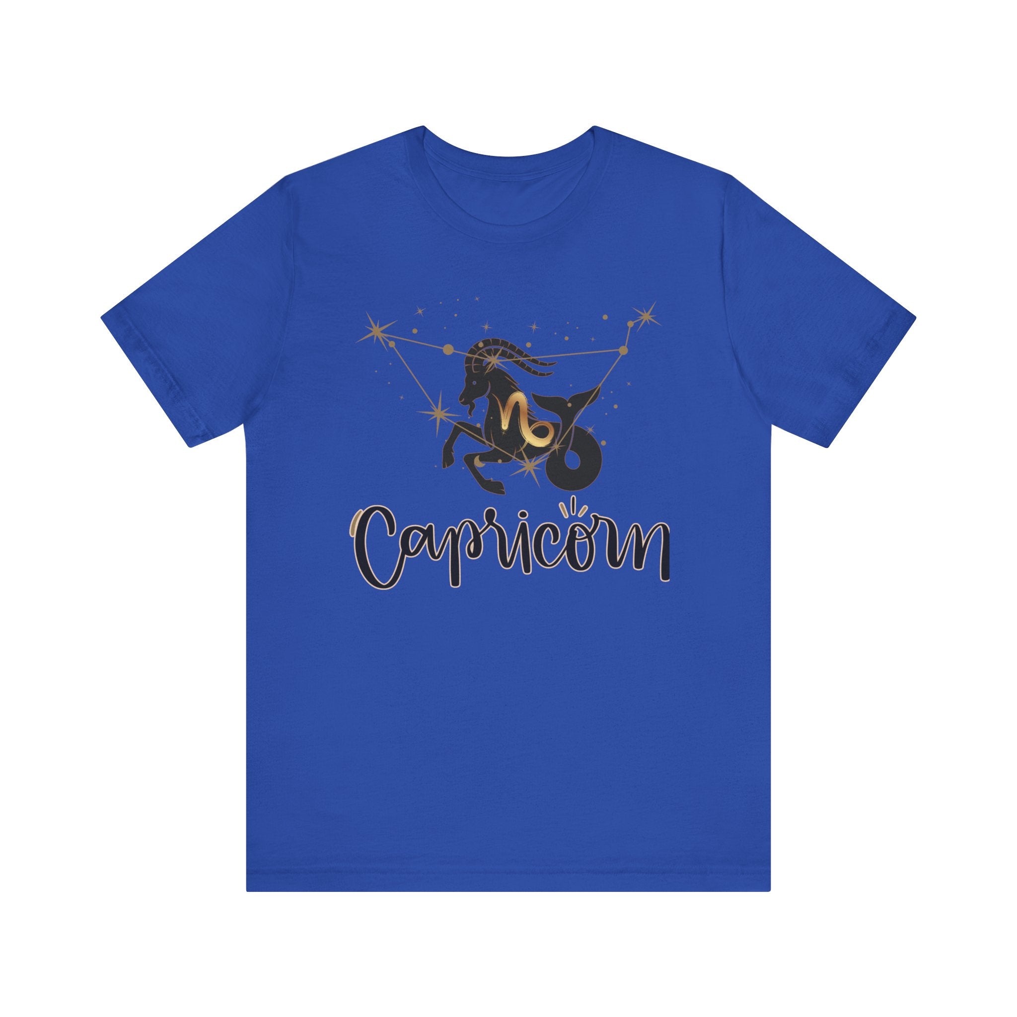 Capricorn Unisex Casual classic unisex jersey short sleeve tee