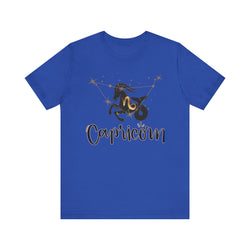 Capricorn Unisex Casual classic unisex jersey short sleeve tee