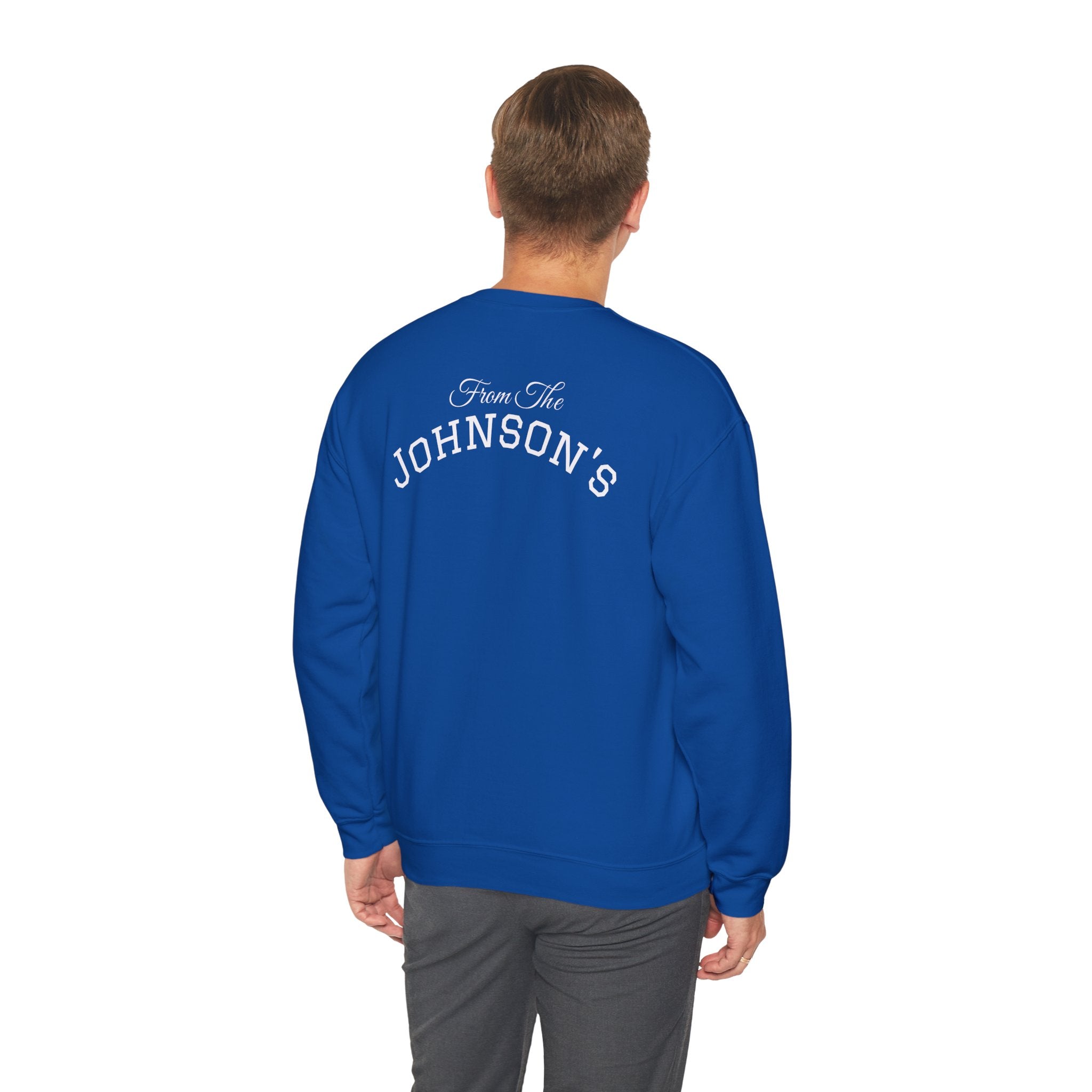 Merry Christmas Personalized Family Name Sweatshirt