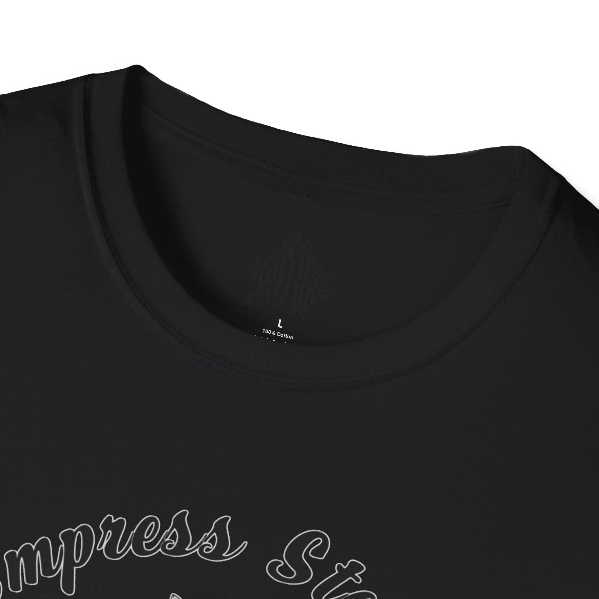 Empress Black Girl Floral Status T-shirt