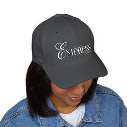 Empress Status -Embroidered Closed-Back Cap, Casual Gift for Him or Her, Trendy Accessories for Everyday Wear