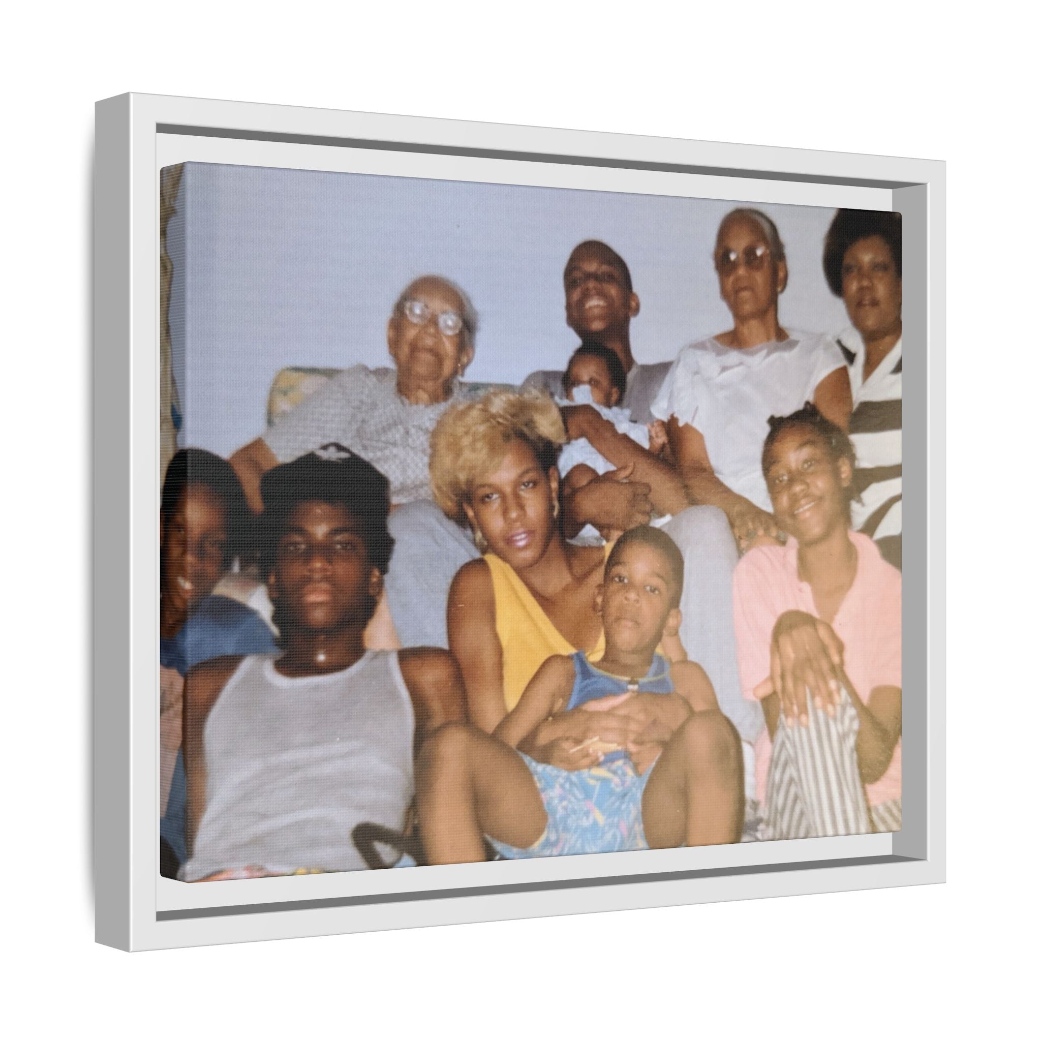 Ccustomizable Framed Canvas — Horizontal Matte Wall Art