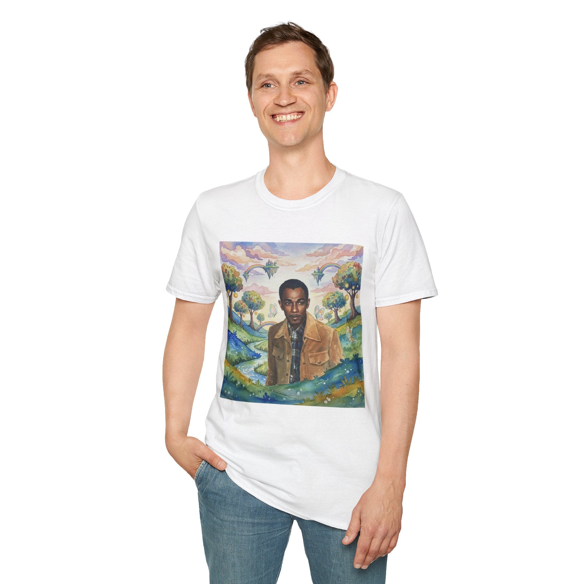 Todd Another Customized Smile Portrait Tee Graphic T-Shirt