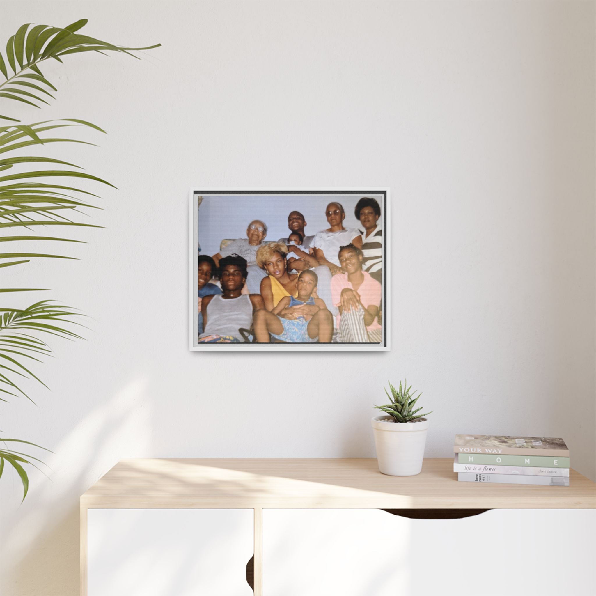 Ccustomizable Framed Canvas — Horizontal Matte Wall Art