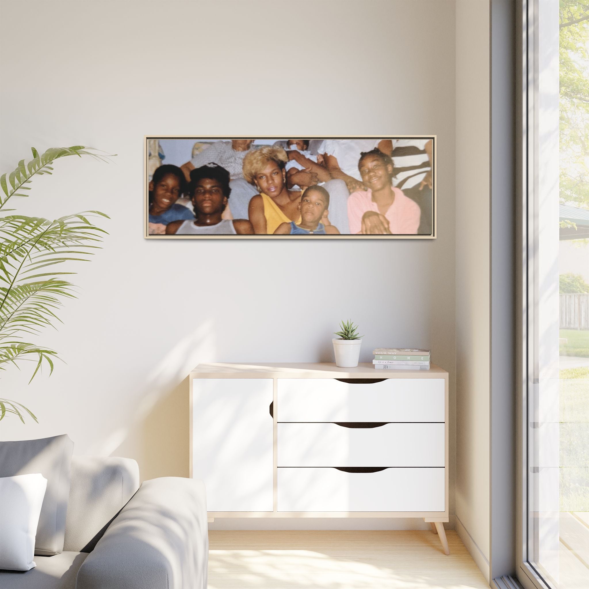 Ccustomizable Framed Canvas — Horizontal Matte Wall Art