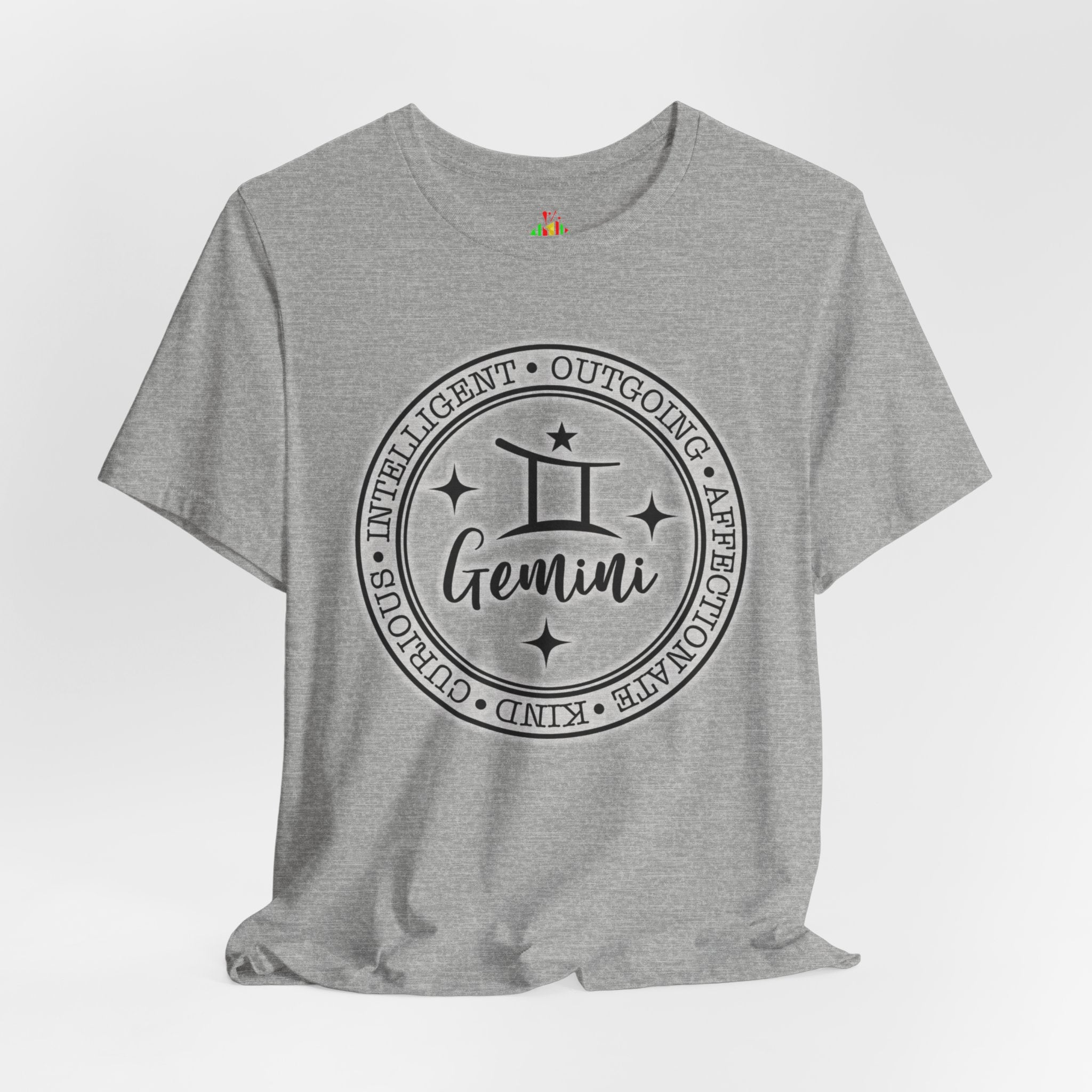 Gemini Zodiac Tee: Stylish Astrology Shirt for Astronomy Lovers, Birthday Gift, Unisex Tee, Horoscope Apparel, Casual Wear