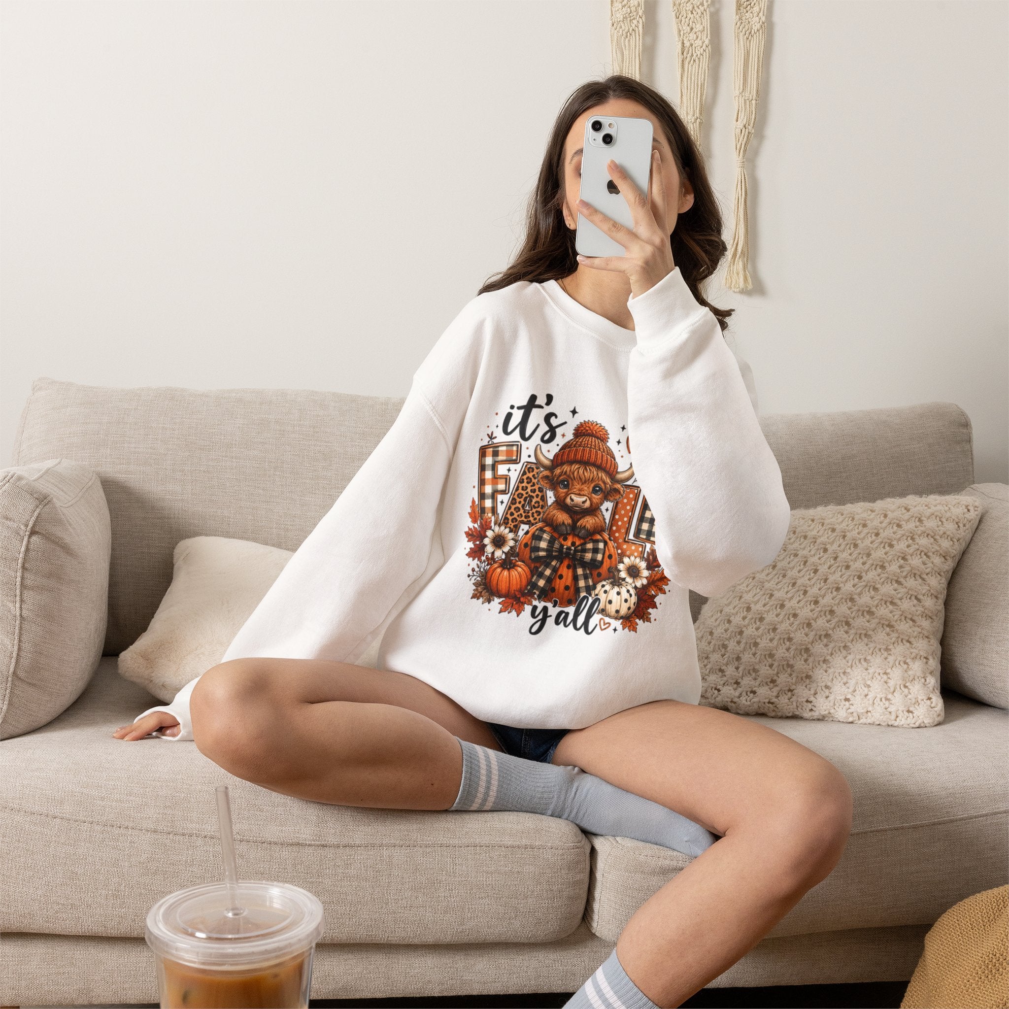 It’s Y’all Fall Bear Sweatshirt