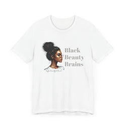 Black, beauty and Brains Sleeve Tee