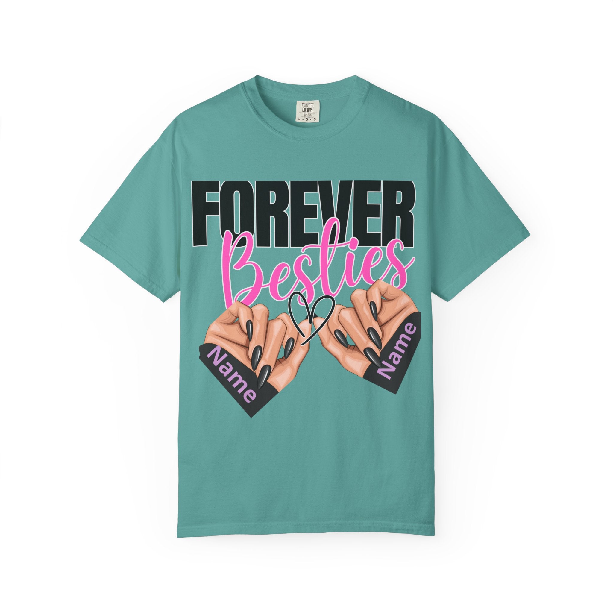 Forever Besties Customizable T-shirtT-ShirtBest Friends Custom T-shirt
