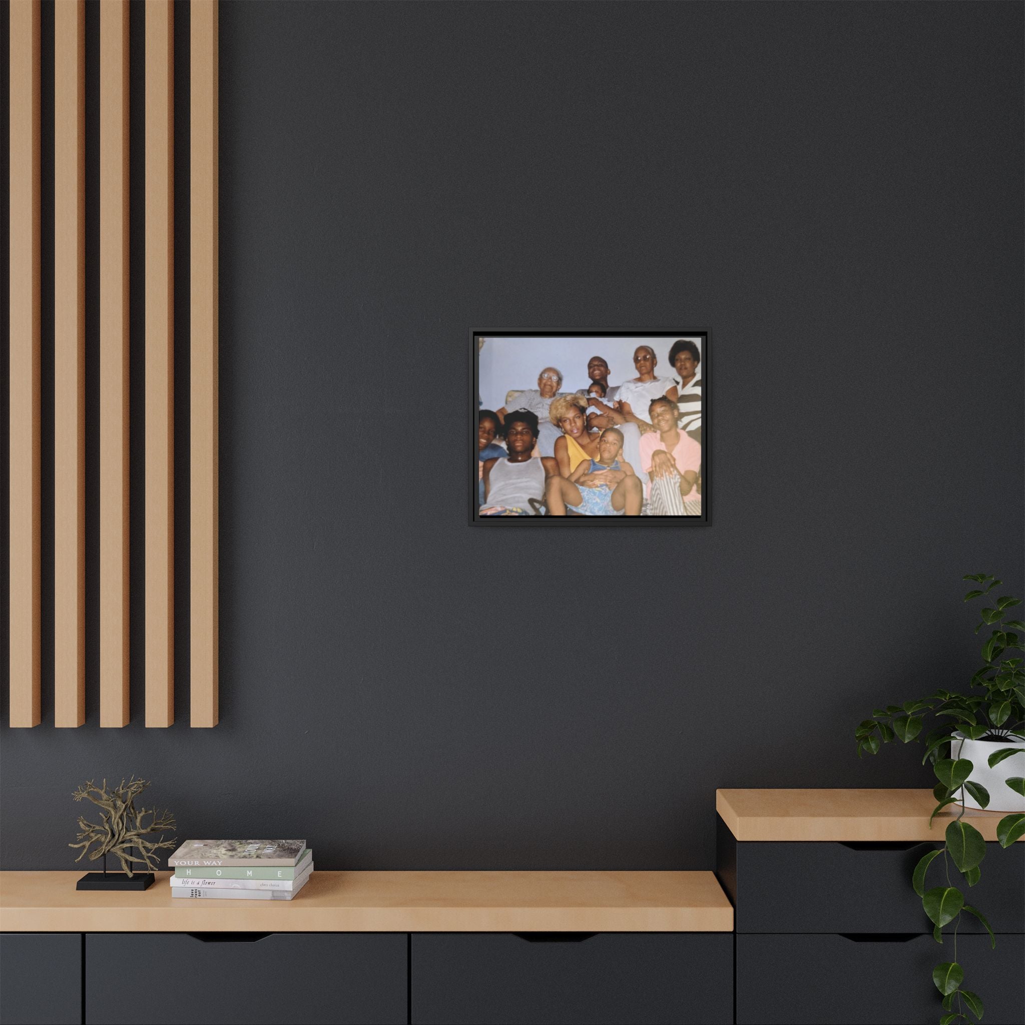 Ccustomizable Framed Canvas — Horizontal Matte Wall Art