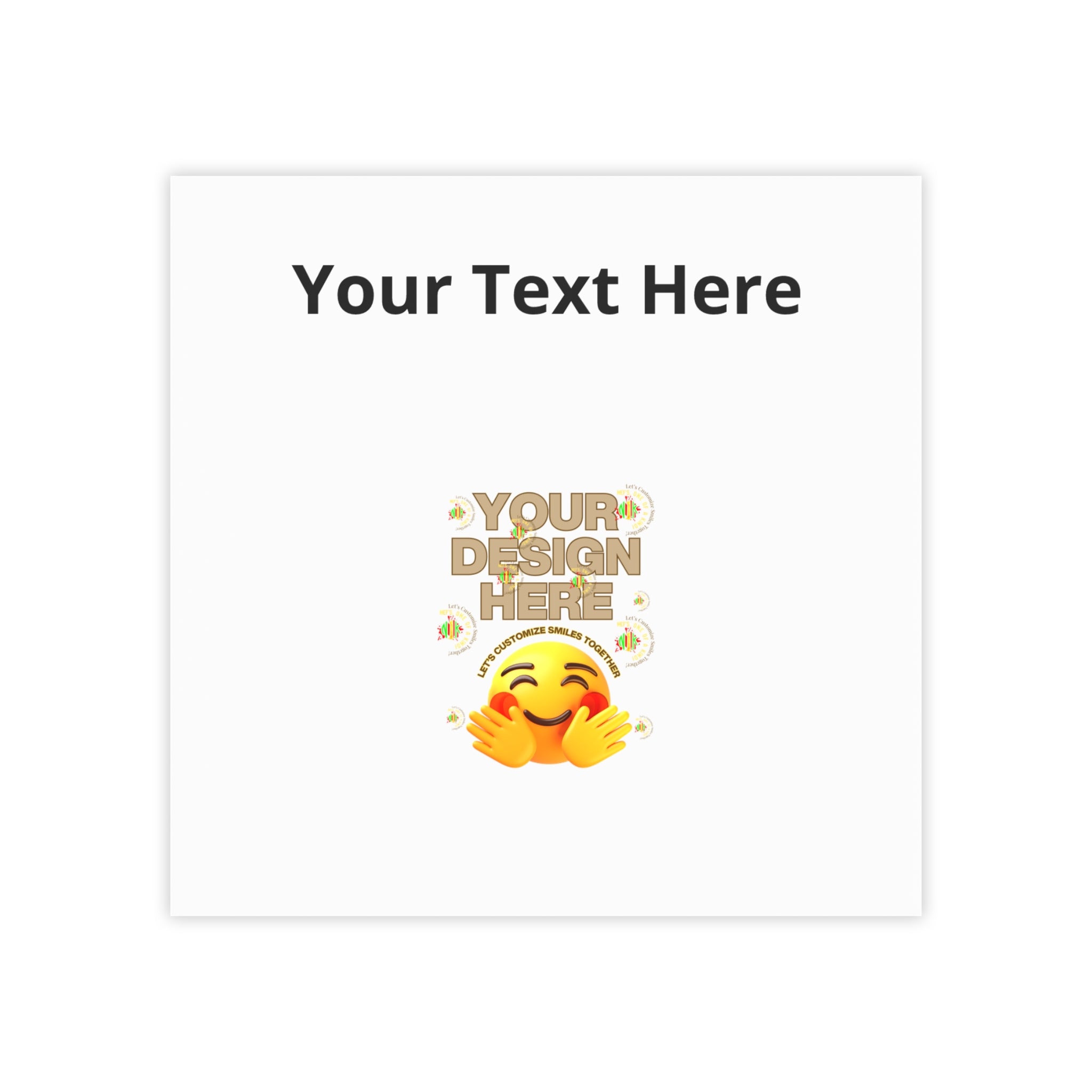 Custom Post-it Note Pad — Personalized Text & Design Sticky Notes