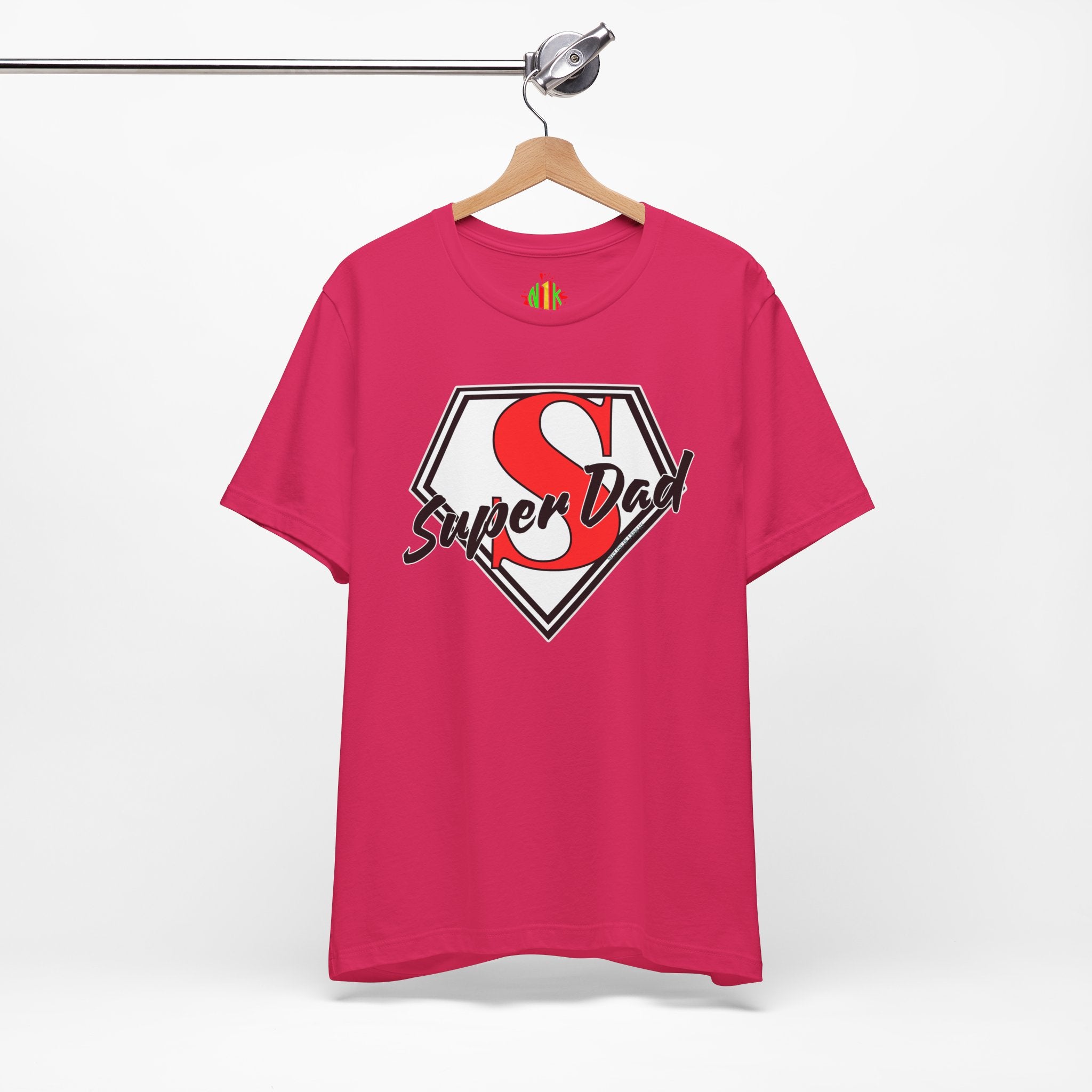Super Dad T-Shirt - Perfect Gift for Father's Day, Birthday, Dads, Family Gatherings, Casual Wear, Unique Dad Shirt