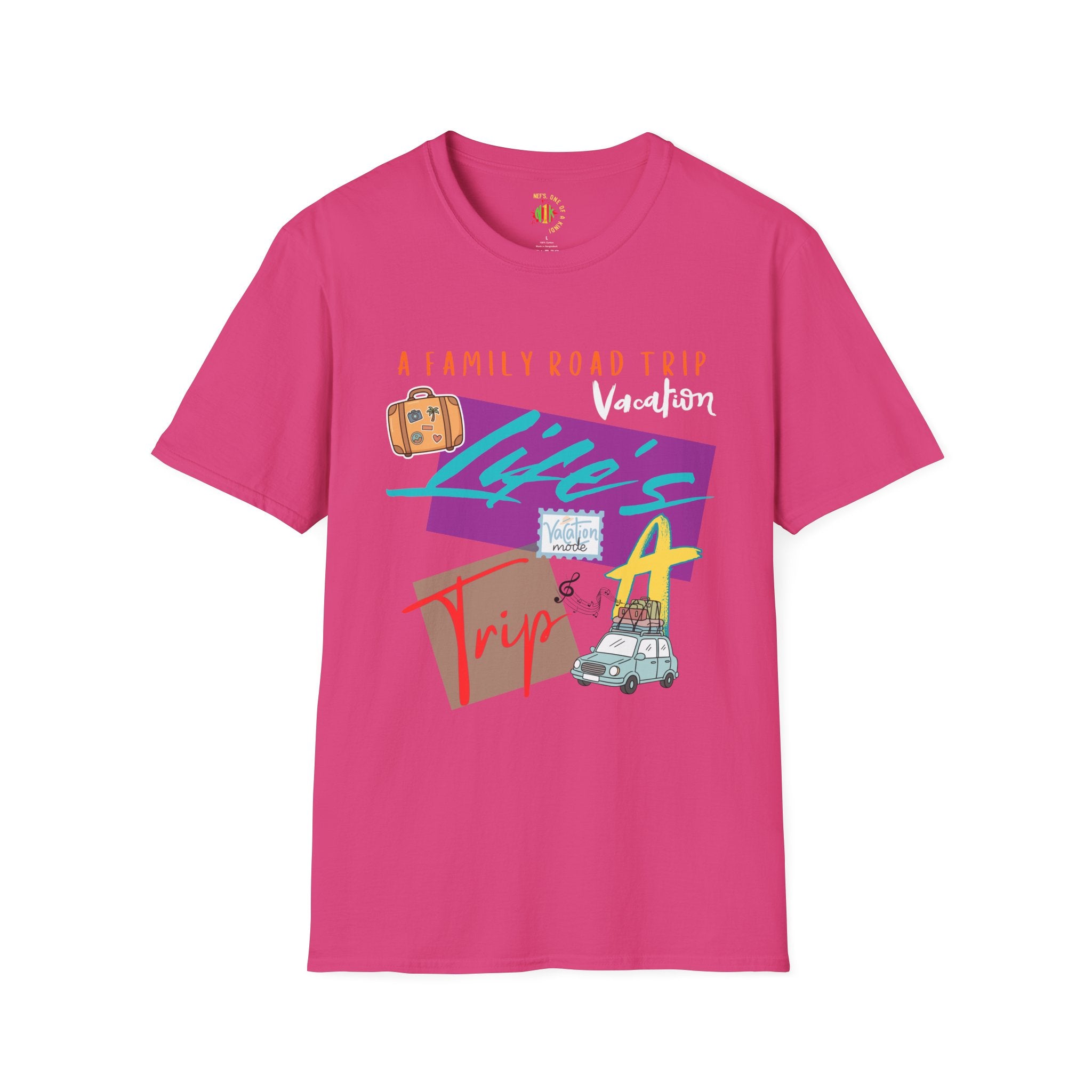 Road Trip T-Shirt — "Life's a Trip" Retro Family Travel Graphic