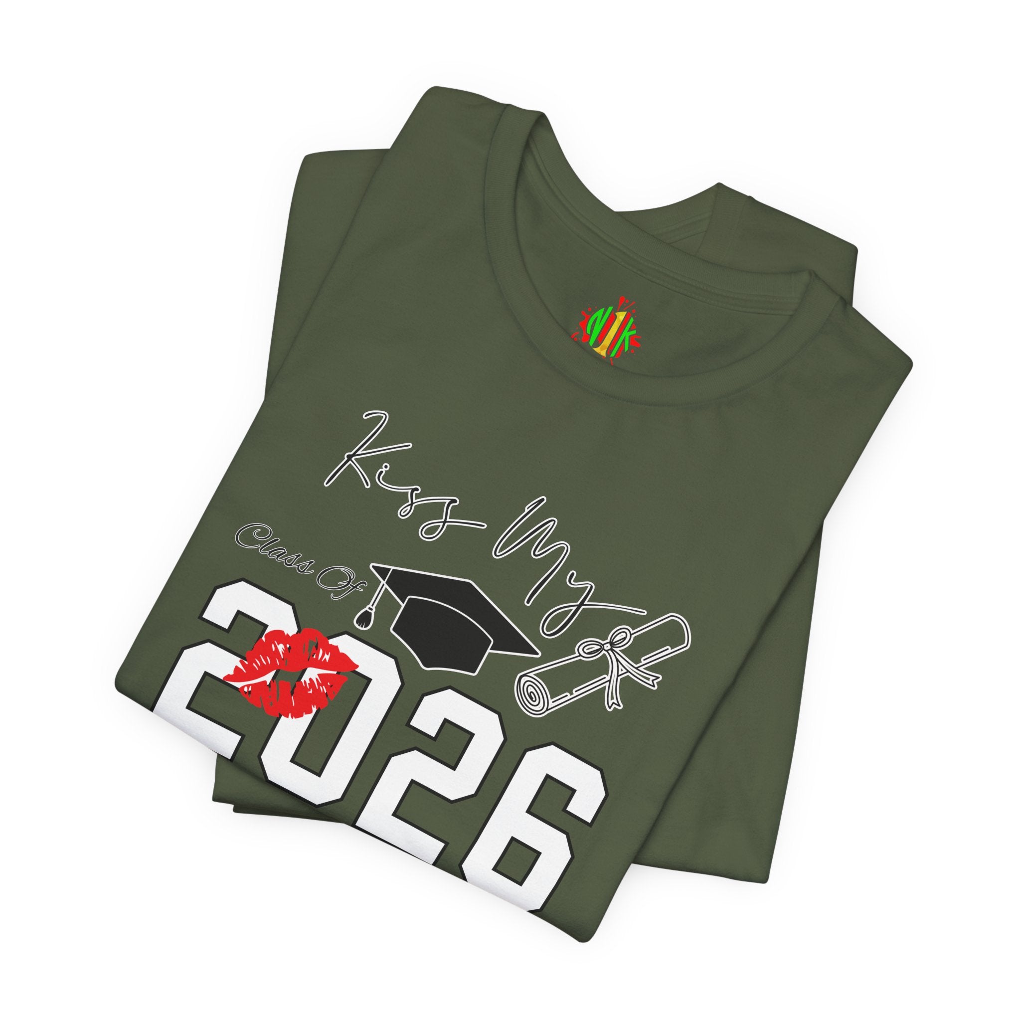 2026 Graduation Tee, Unisex Graduation Shirt, Class of 2026 Apparel, Kiss My Grad Tee, Trendy Graduation Gift, Celebration T-shirt, [...]