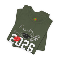 2026 Graduation Tee, Unisex Graduation Shirt, Class of 2026 Apparel, Kiss My Grad Tee, Trendy Graduation Gift, Celebration T-shirt, [...]