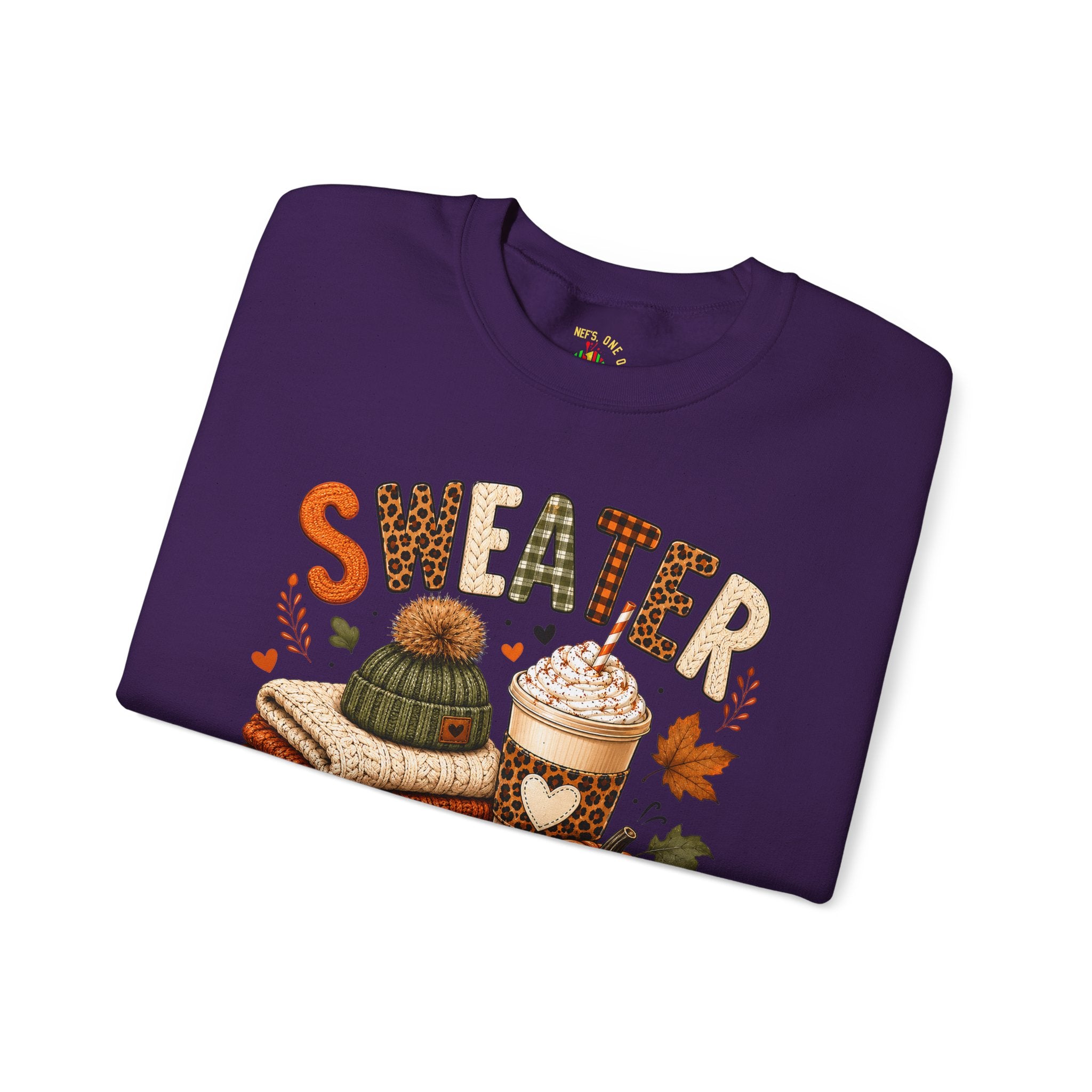 Sweater Weather Autumn Crewneck Sweatshirt