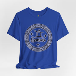 Gemini Zodiac Tee: Stylish Astrology Shirt for Astronomy Lovers, Birthday Gift, Unisex Tee, Horoscope Apparel, Casual Wear