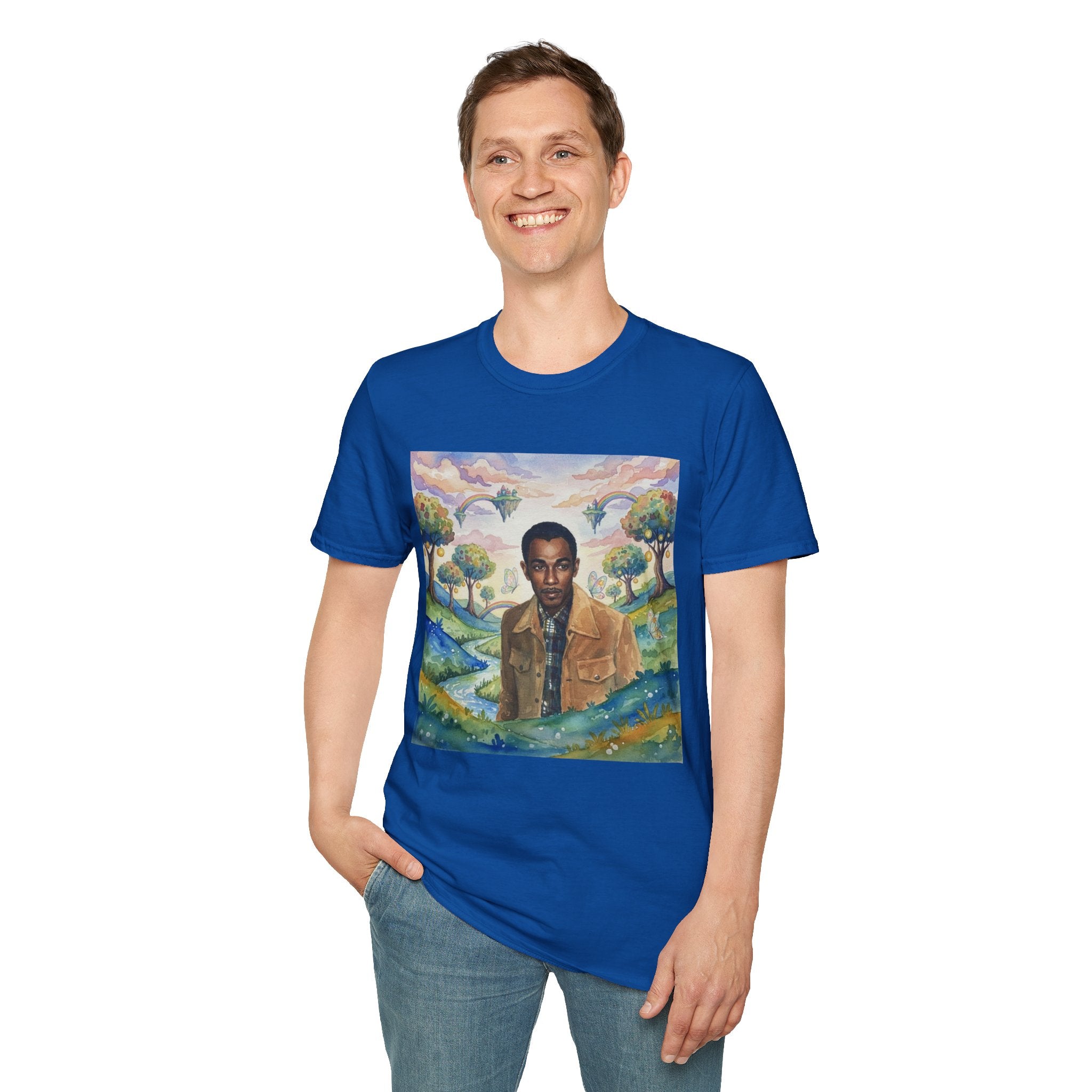 Todd Another Customized Smile Portrait Tee Graphic T-Shirt