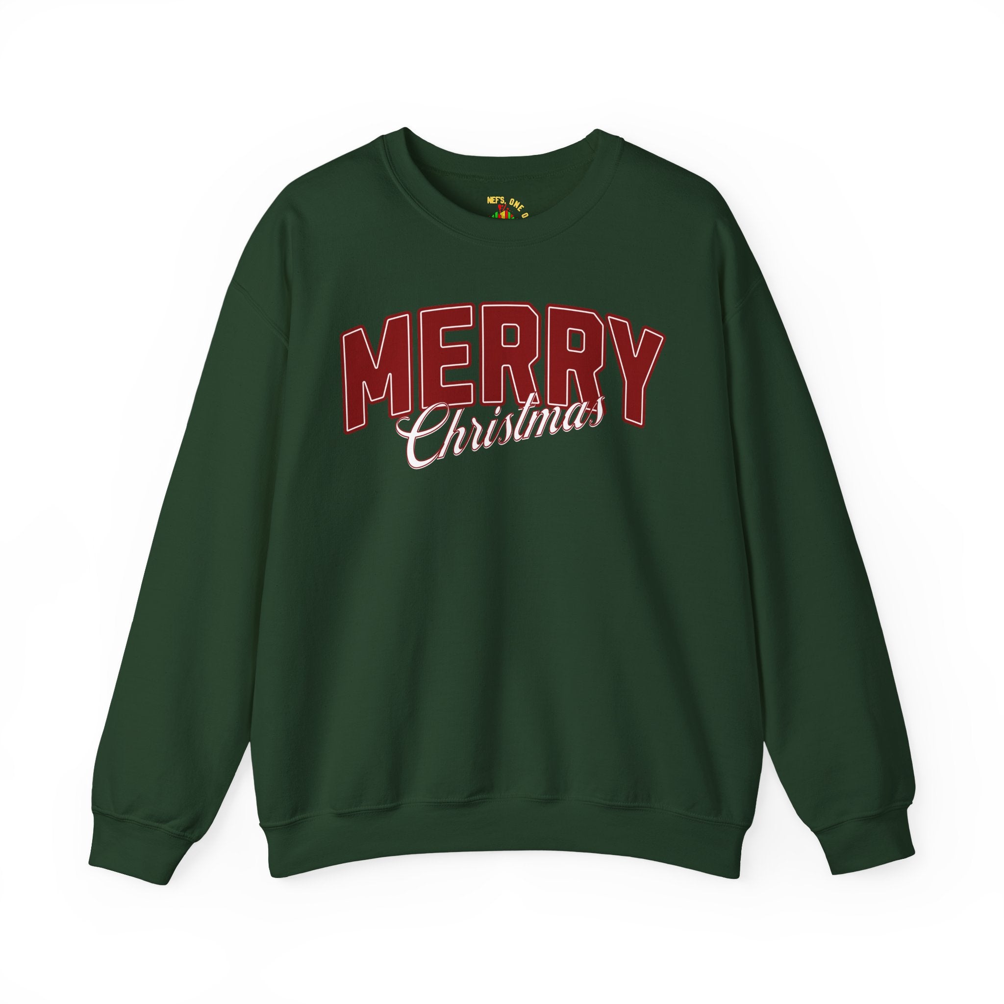 Merry Christmas Holiday Crewneck Sweatshirt
