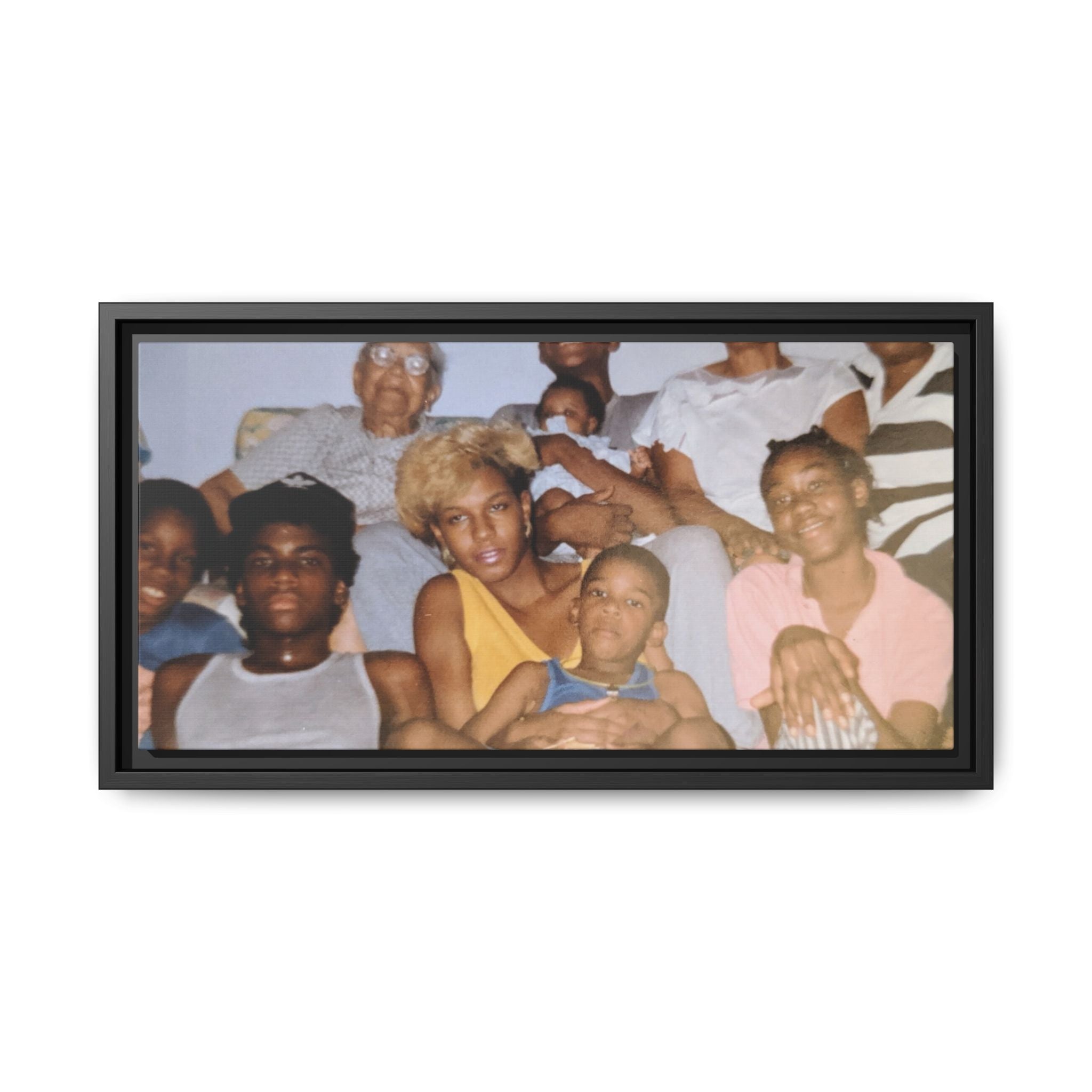 Ccustomizable Framed Canvas — Horizontal Matte Wall Art