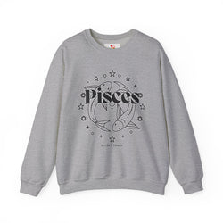 Pisces Unisex Casual Crewneck Sweatshirt