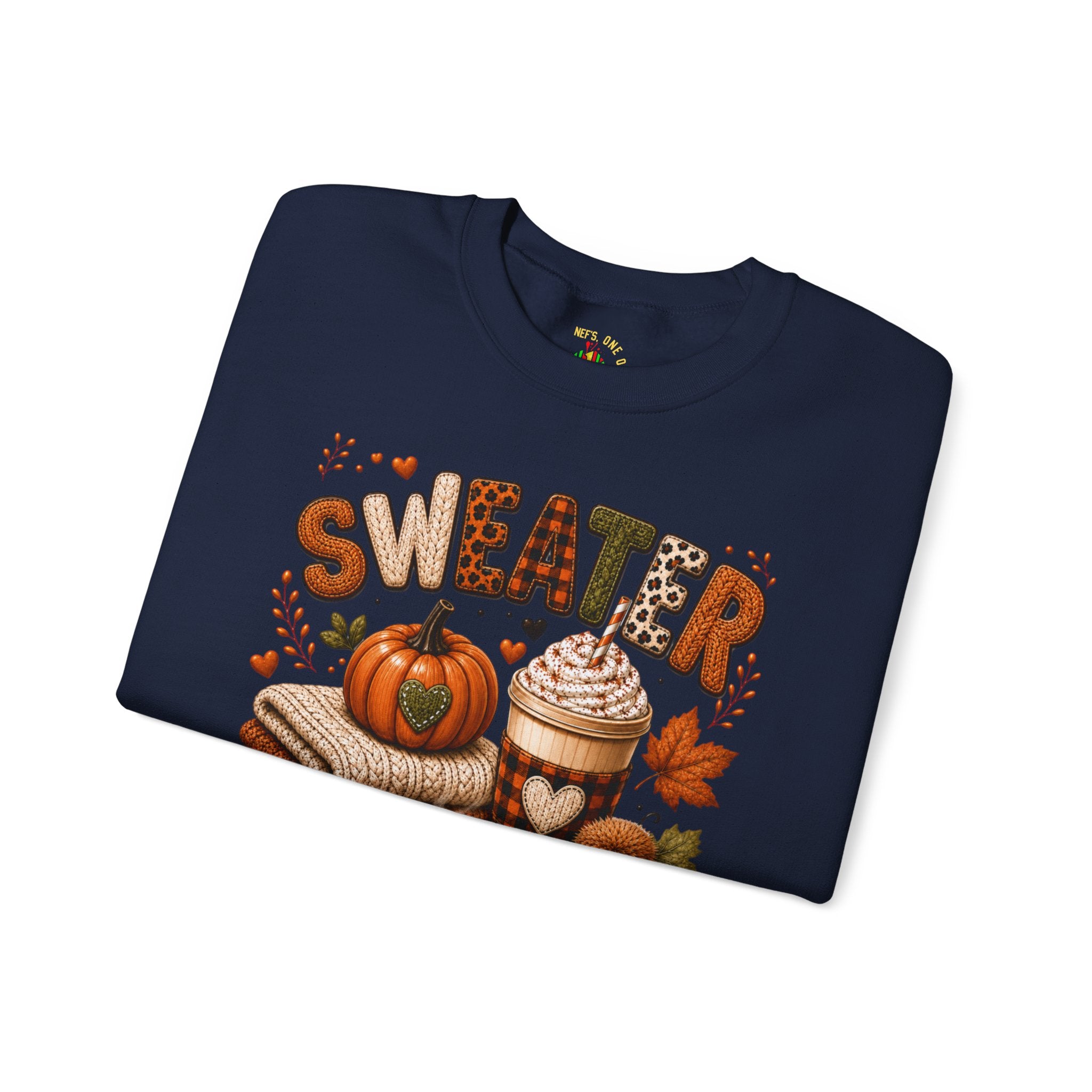 Sweater Weather Autumn Crewneck Sweatshirt