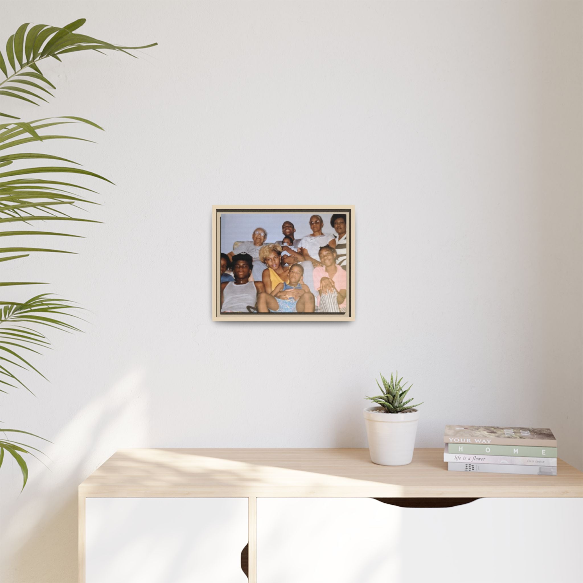 Ccustomizable Framed Canvas — Horizontal Matte Wall Art