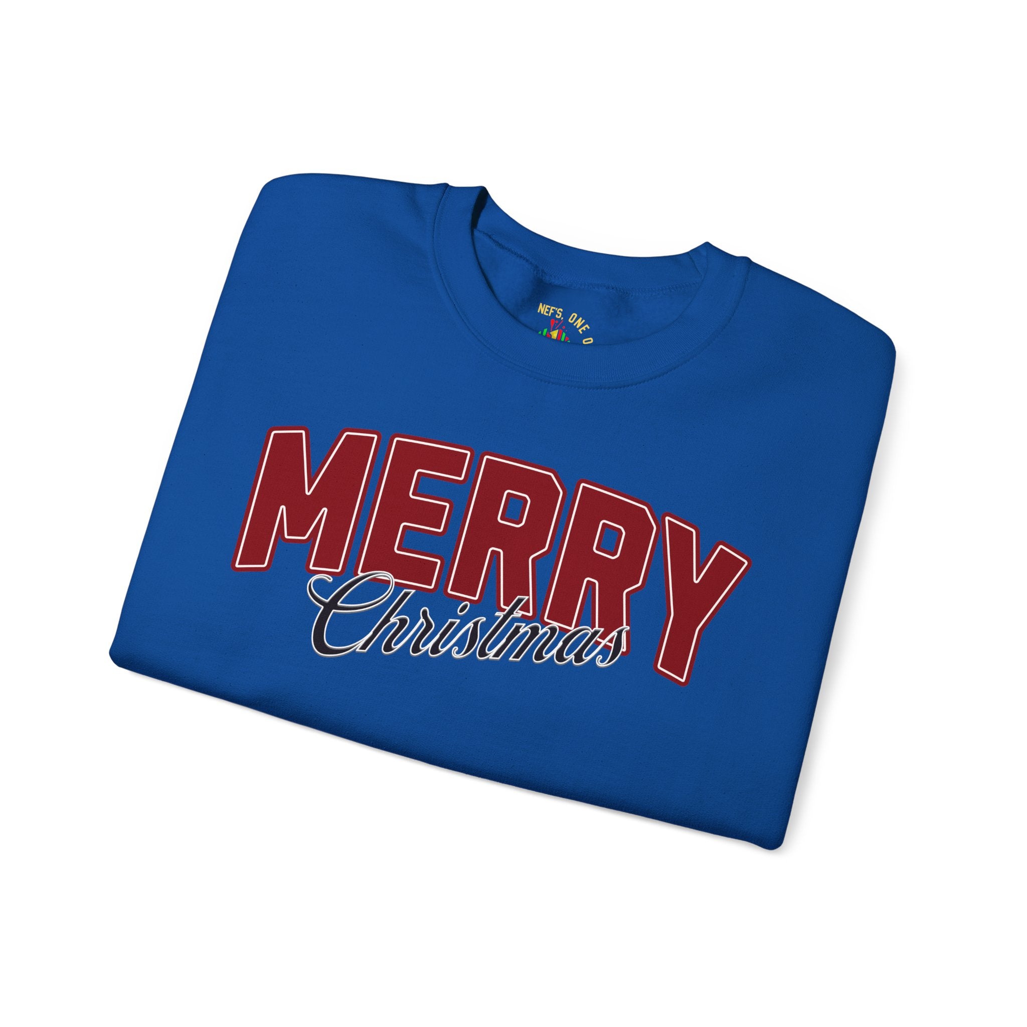 Merry Christmas Holiday Crewneck Sweatshirt
