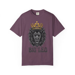 Big Leo Lion Graphic T-Shirt, Unisex Tee, Animal Lover Gift, Birthday Shirt, Astrology Apparel, Comfortable Everyday Wear