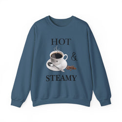 Hot and Steamy Cofee Unisex Heavy Blend™ Crewneck Sweatshirt