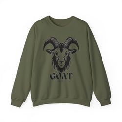 Goat Unisex Casual Crewneck Sweatshirt