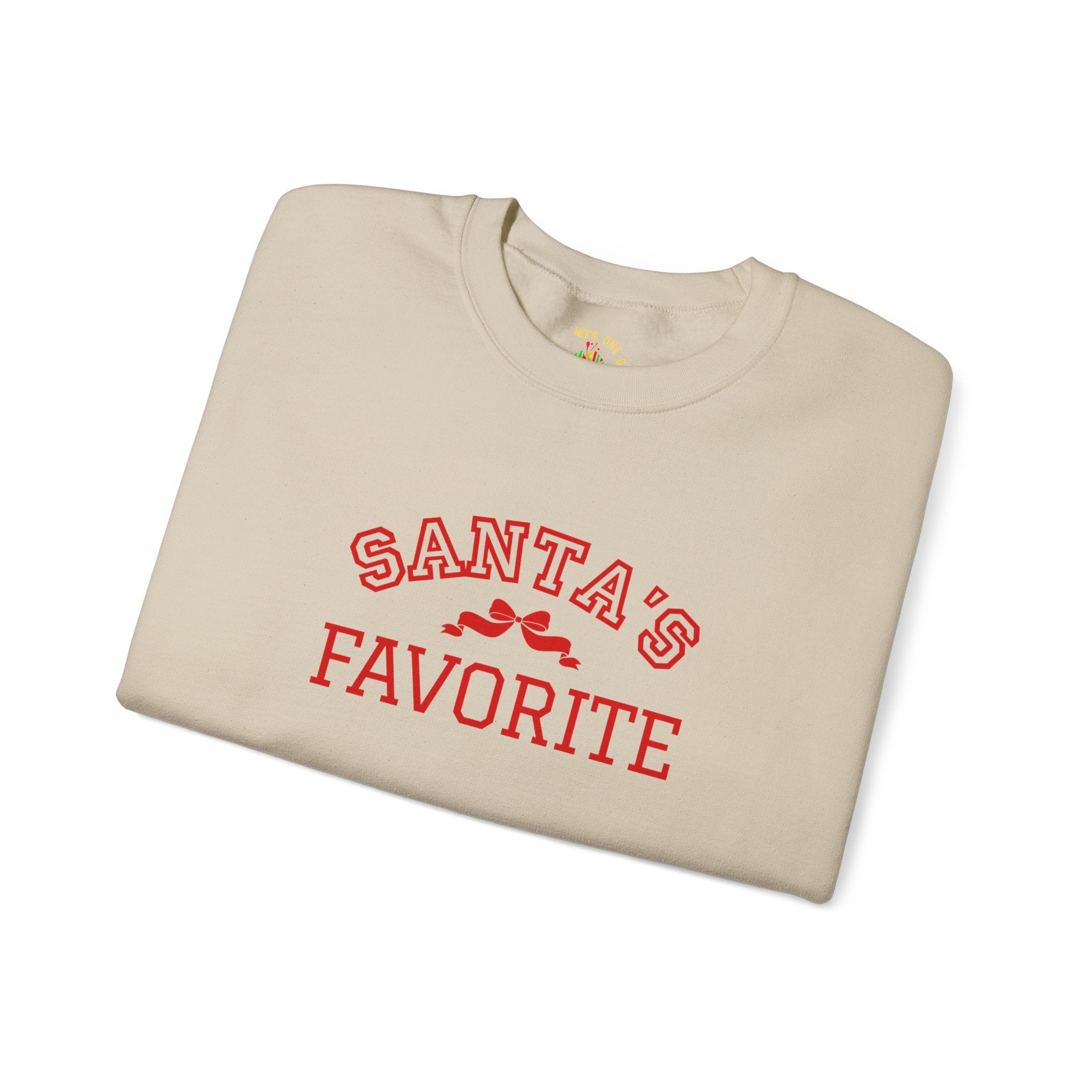 Santa’s Favorite Christmas Sweatshirt