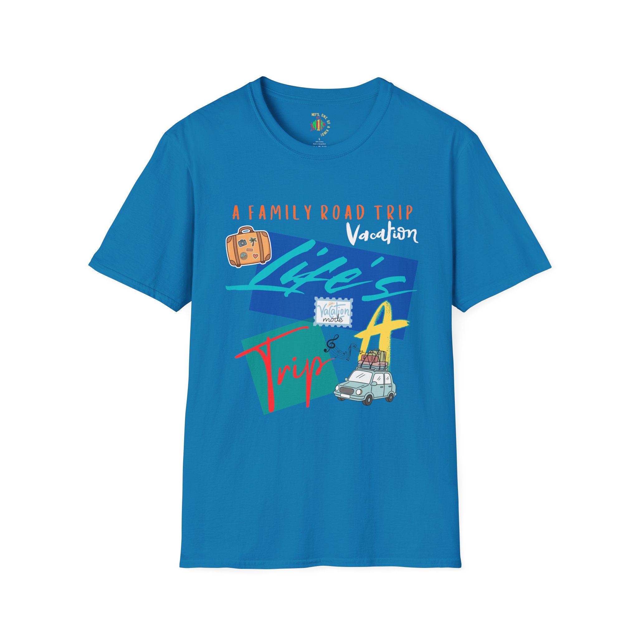 Road Trip T-Shirt — "Life's a Trip" Retro Family Travel Graphic