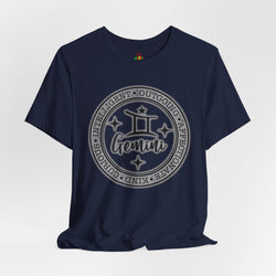 Gemini Zodiac Tee: Stylish Astrology Shirt for Astronomy Lovers, Birthday Gift, Unisex Tee, Horoscope Apparel, Casual Wear
