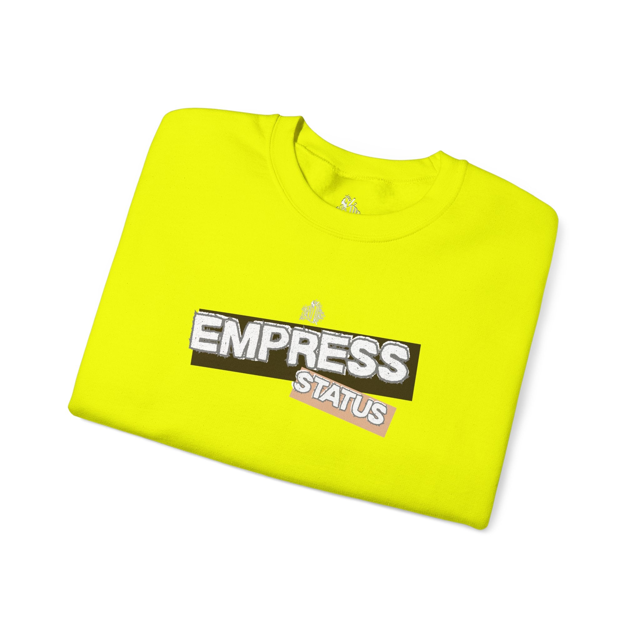 Empress Status Graphic Sweatshirt — Bold Feminine Statement Sweatshirt