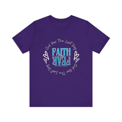 Faith over Fear Unisex Short Sleeve Tee