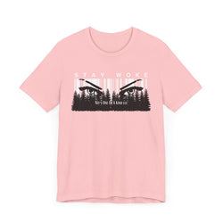 Stay Awake Unisex Jersey Short Sleeve Tee