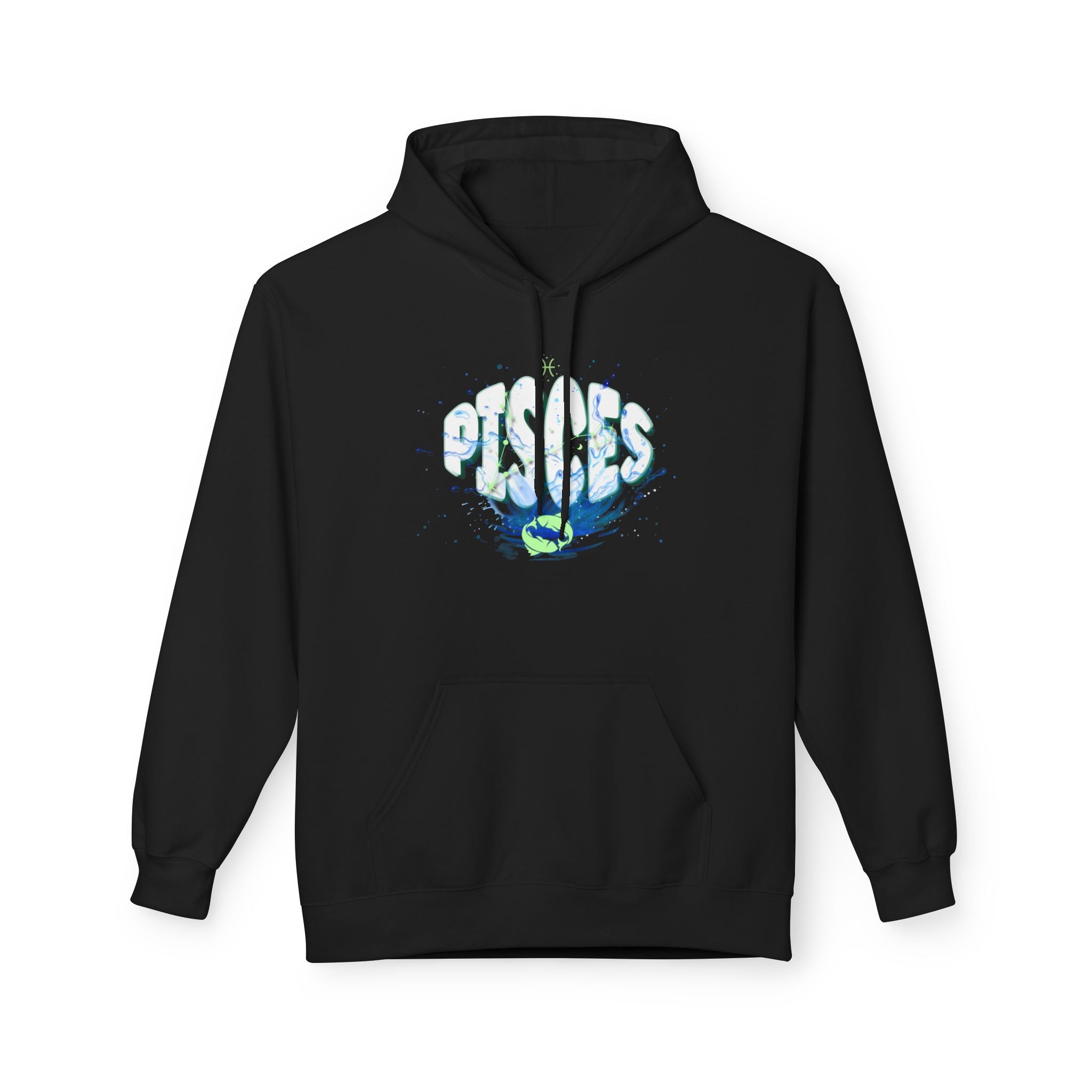 Pisces Zodiac Water Sign Hoodie — Astrological Star Sign Sweatshirt