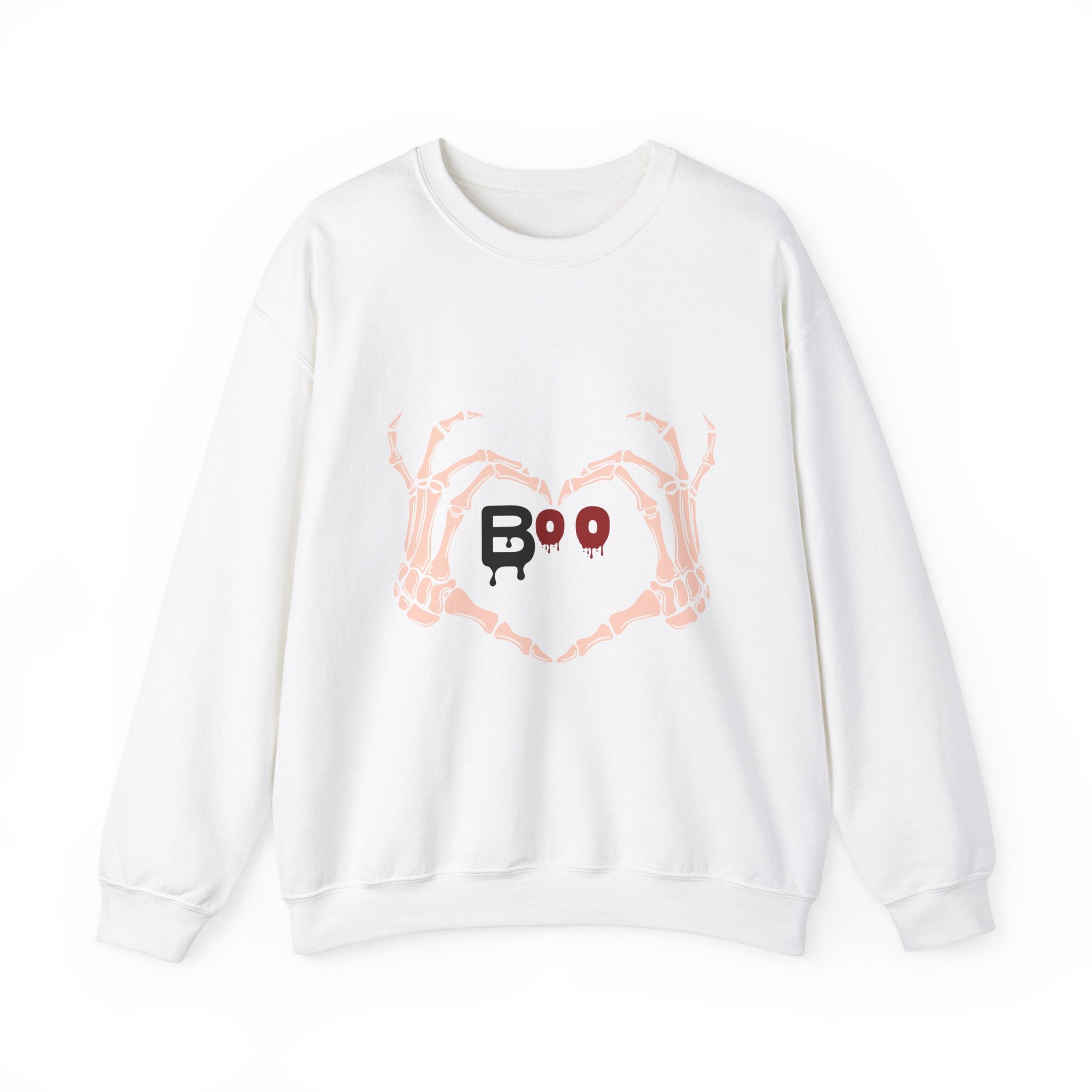 Skeleton Love Boo Crewneck Sweatshirt