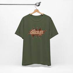 Chocolate Unisex Short Sleeve Tee