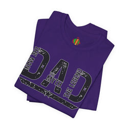Dad Myth Legend T-Shirt, Unisex Tee, Father's Day Gift, Birthday Gift for Dad, Casual Wear, Family T-Shirt