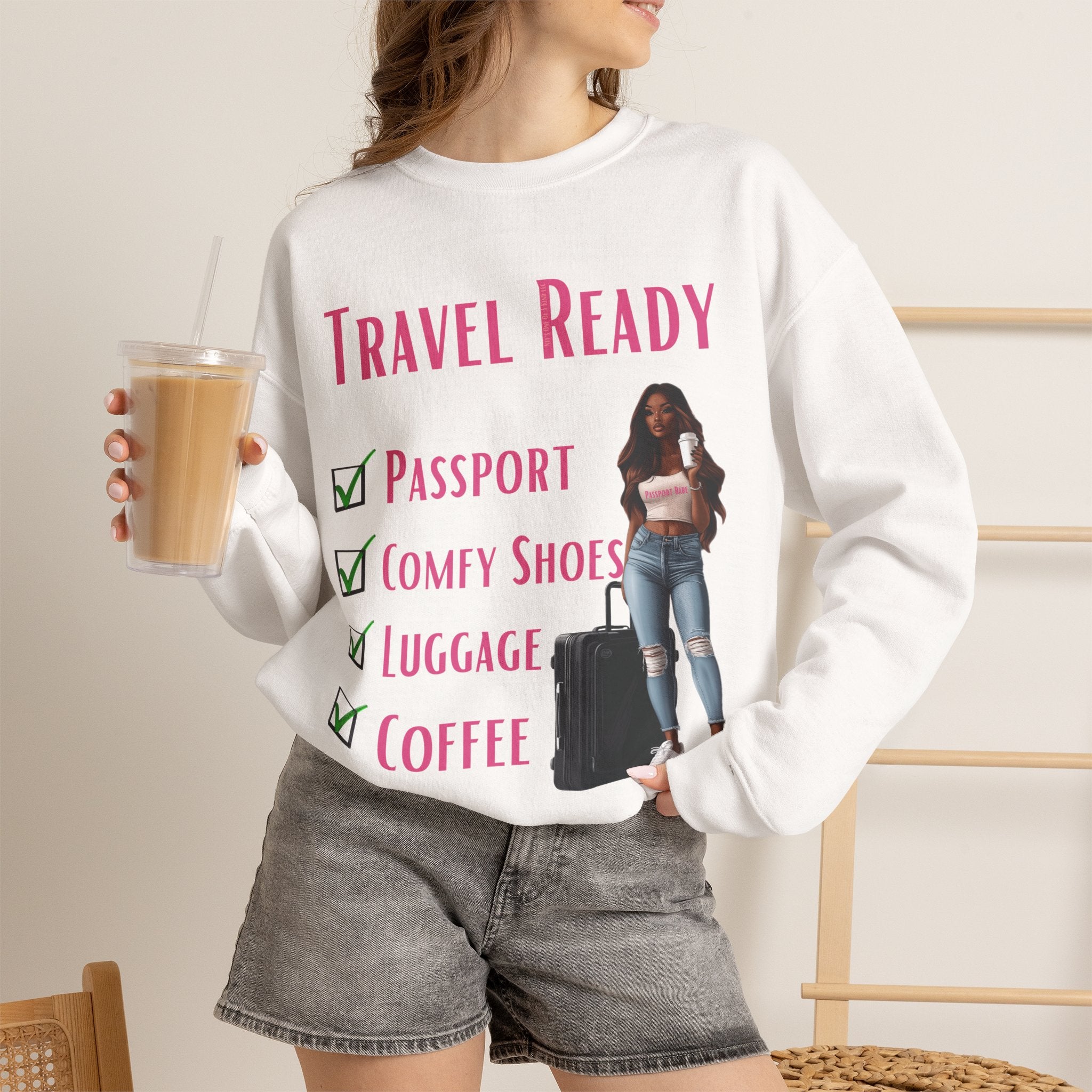 Trevel Ready Unisex Heavy Blend™ Hooded Sweatshirt
