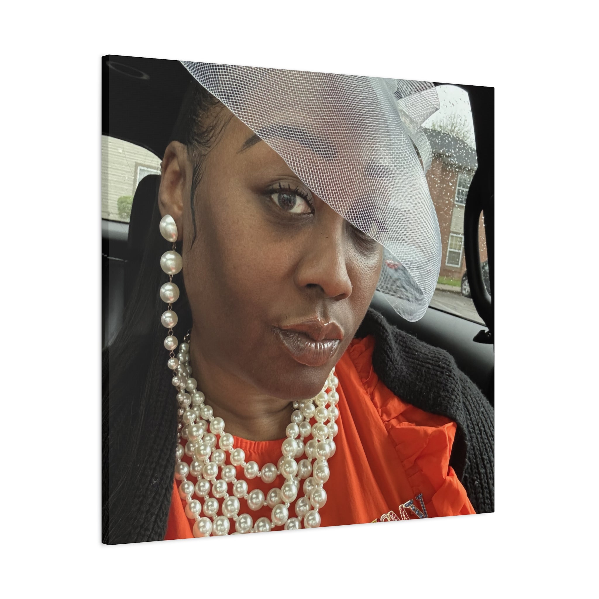 Personalize with your Photo Canvas Print — Square  Matte Wall Art (1.25")