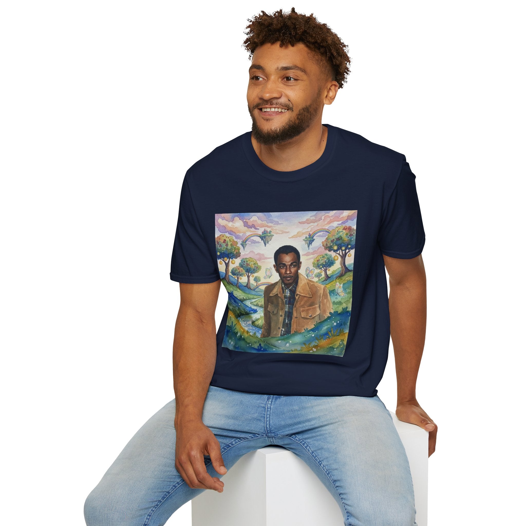 Todd Another Customized Smile Portrait Tee Graphic T-Shirt