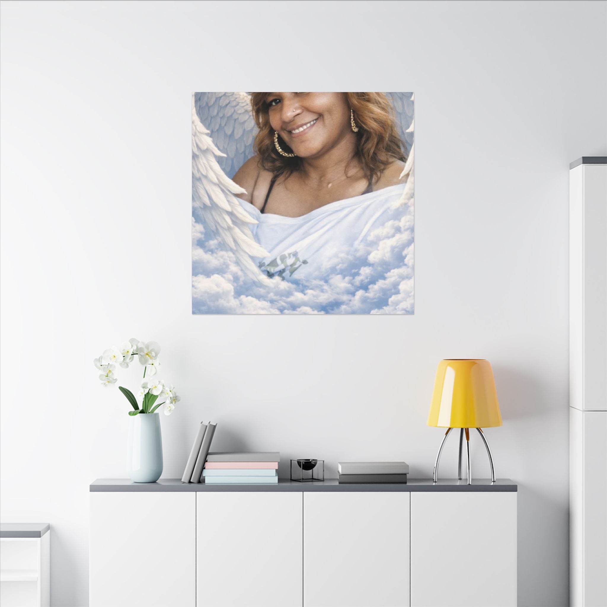 Matte Canvas,  Customizate Your Own Square Stretched, 0.75" (Multi-Size)