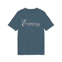 Empress Status Embroidered T-Shirt for Creators, Fashionable Graphic Tee, Casual Wear, Gifts for Creatives, Art Lover Apparel